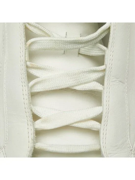 Louis Vuitton Damier Middle Cut Sneakers 9.5 White Black Leather